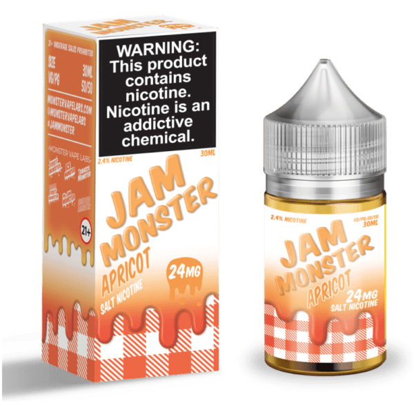 Apricot Jam Monster Nic Salt