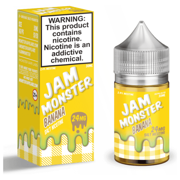 Banana Jam Monster Nic Salt